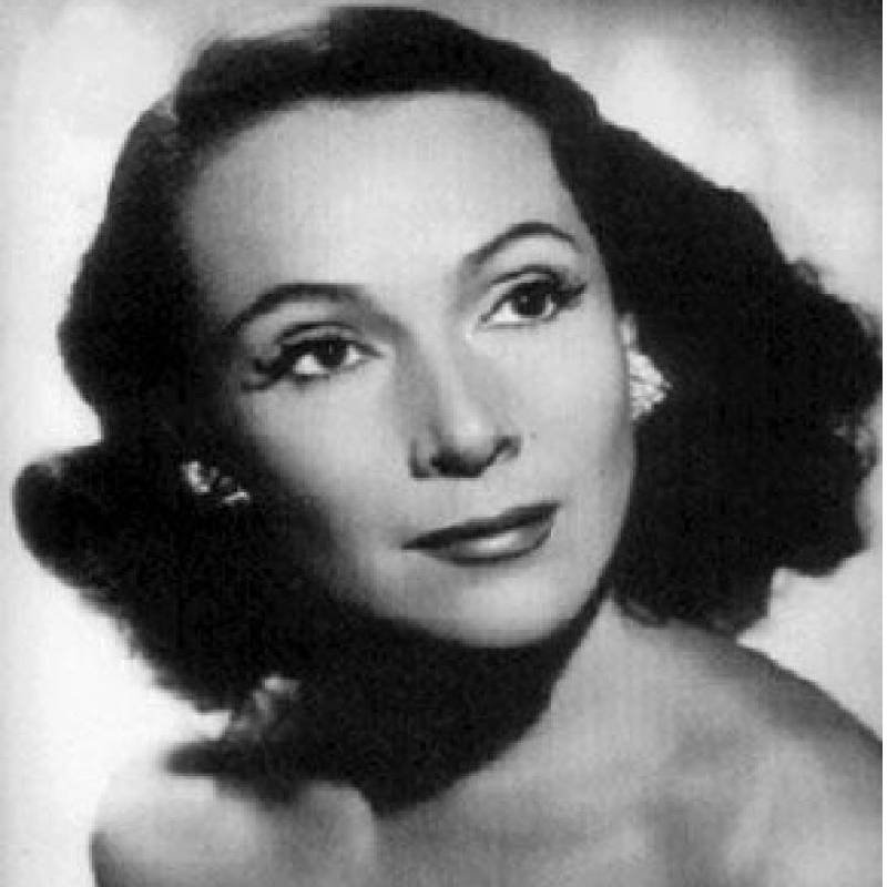 Dolores Del Río, actriz mexicana.