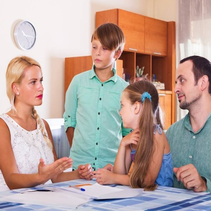 familia comer sano 