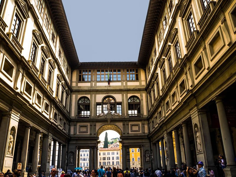 Galería Uffizi 