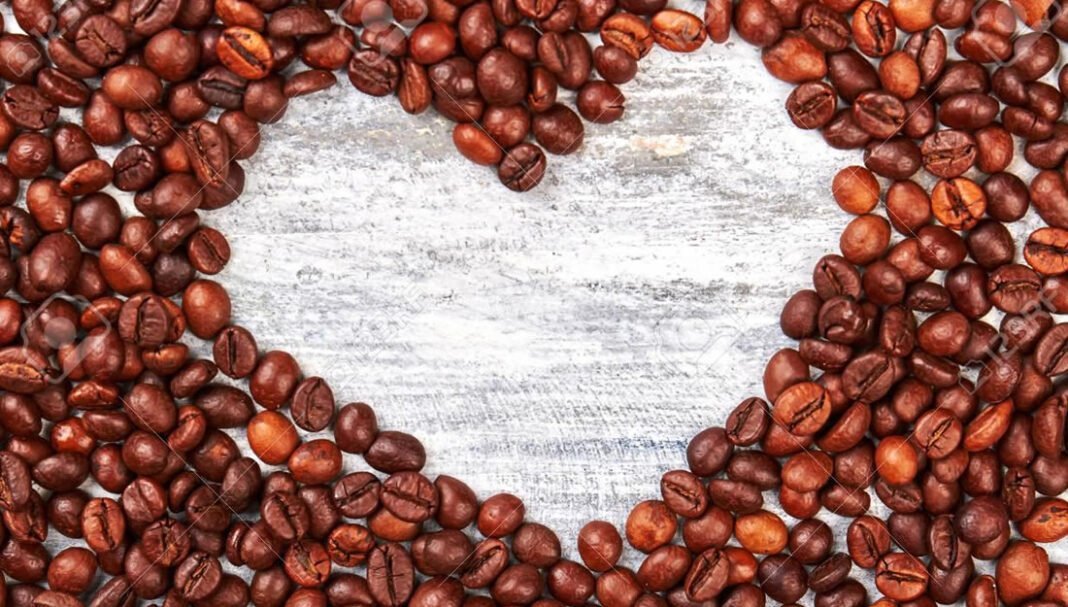 Sal y café de grano