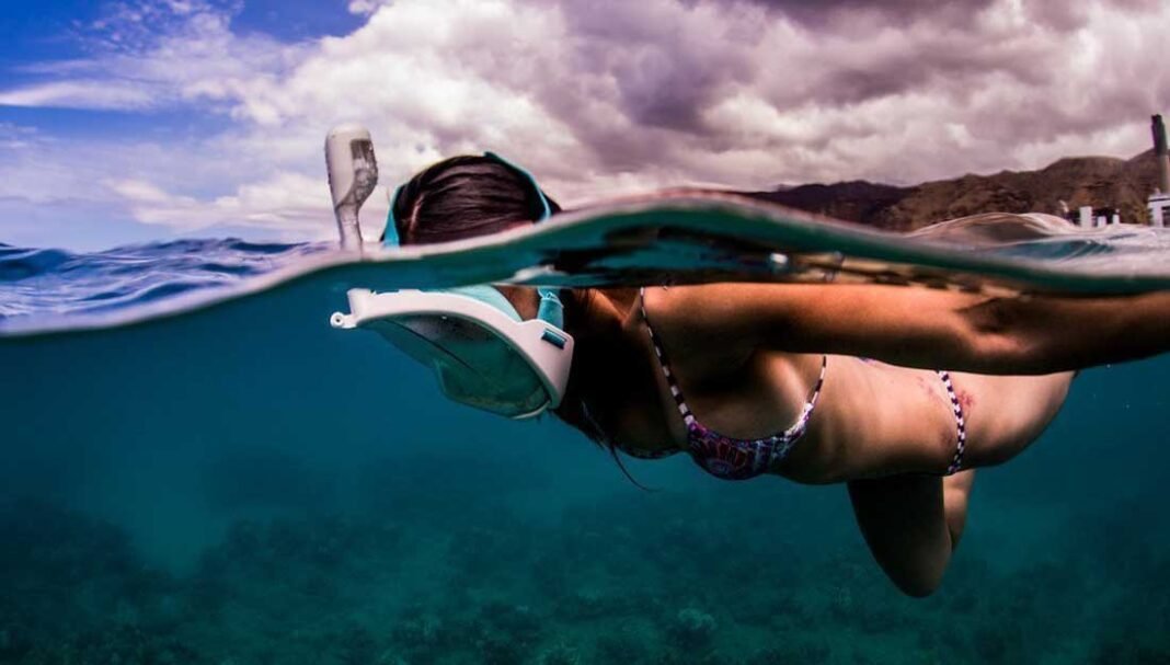 H2O Ninja: La mascara de snorkel que necesitas para estas vacaciones