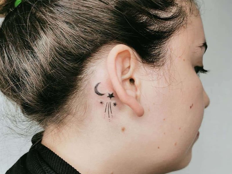 10 ideas de tatuajes para las orejas para que te hagas uno ASAP - Revista  Ùnica