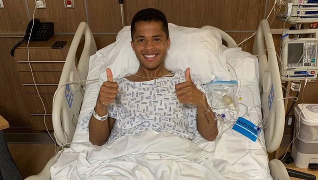 Giovanni Dos Santos reveló que fue operado con éxito Giovanni Dos Santos reveló que fue operado con éxito
