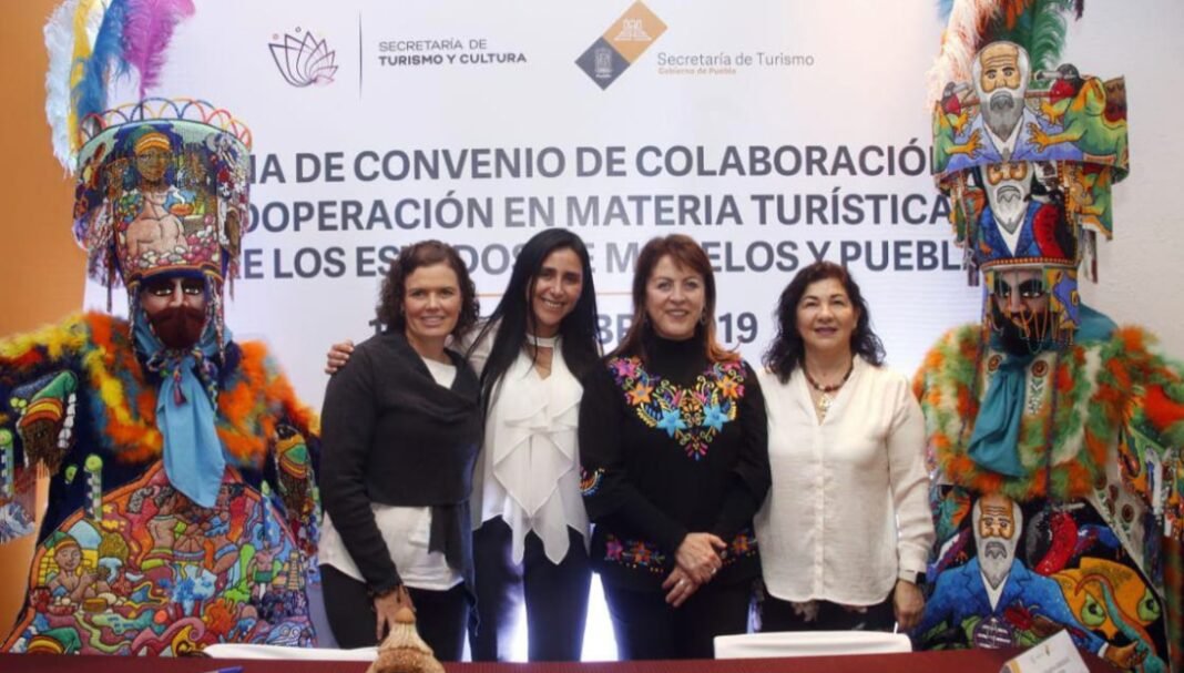 Firman Puebla y Morelos convenio de colaboración turística Firman Puebla y Morelos convenio de colaboración turística
