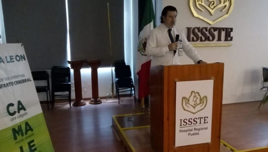 ISSSTE Puebla, preparado para atender posibles infartos cerebrales