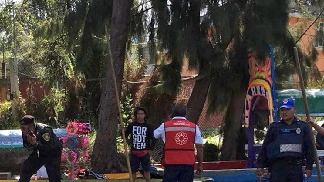Muere poblano en Xochimilco