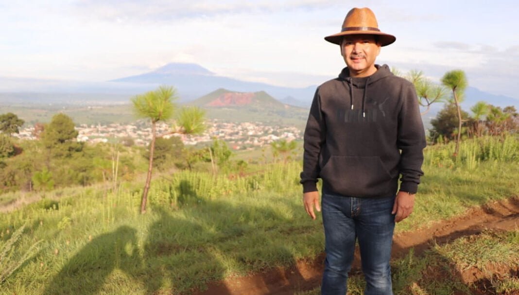Trabaja gobierno de San Pedro Cholula para que el cerro Zapotecas sea receptor de agua: LAAL