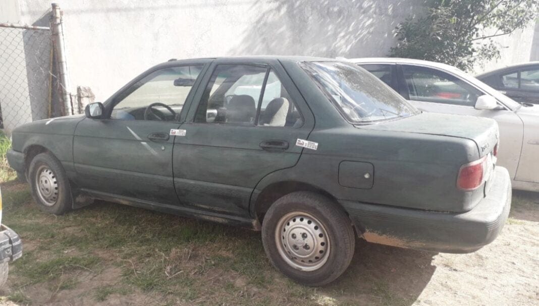 Por infracción de vialidad, encuentra policía de San Pedro Cholula auto robado Por infracción de vialidad, encuentra policía de San Pedro Cholula auto robado