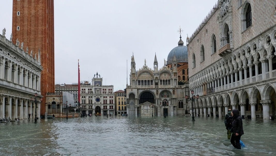 Venecia está en emergencia por histórica marea alta