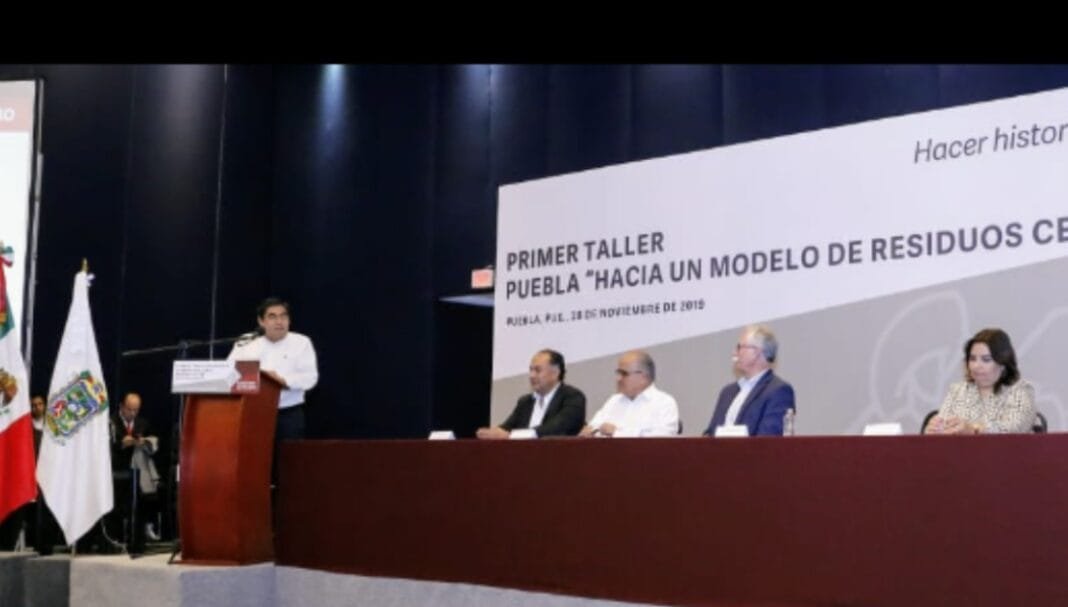 Inicia gobernador de Puebla trabajos para establecer en Puebla un modelo de residuos cero Inicia gobernador de Puebla trabajos para establecer en Puebla un modelo de residuos cero