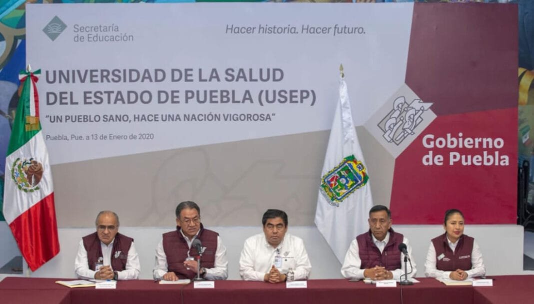Presenta el gobernador la Universidad de la Salud del Estado de Puebla