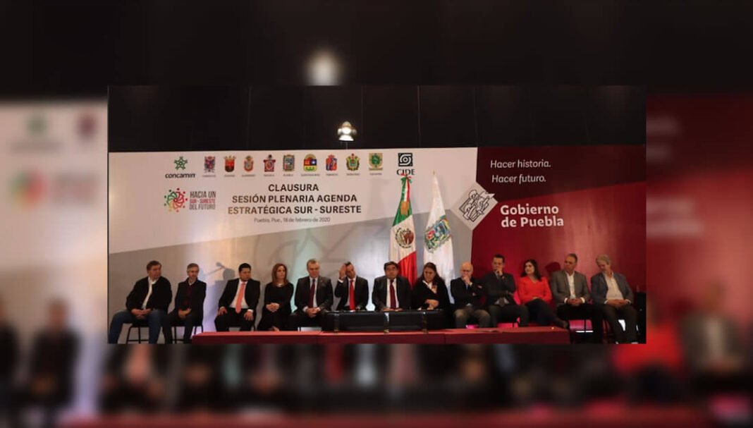 Definen en Puebla plan económico para el sureste