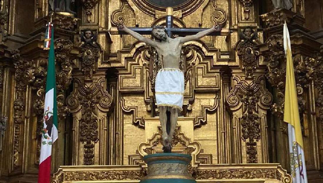 Por segunda vez en 300 años exponen a Señor de la Salud en Catedral de México