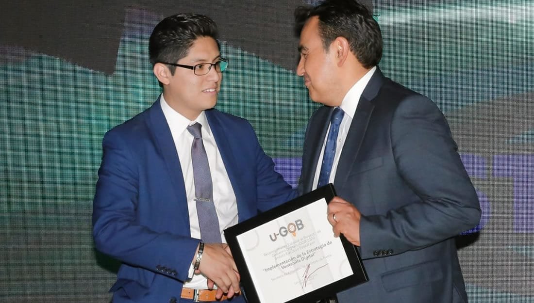 Recibe gobierno de Puebla el Premio Innovación Pública