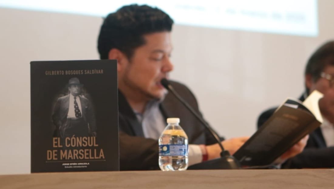 Presenta el Congreso de Puebla la tercera edición del libro «Gilberto Bosques Saldívar. El Cónsul de Marsella»