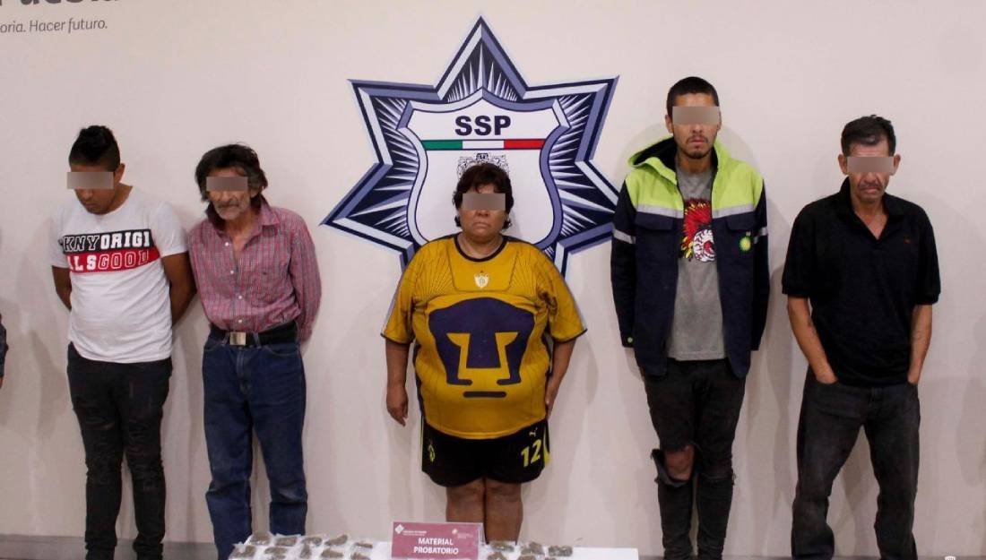 Capturan a cinco presuntos narcomenudistas de la banda de “El Moy”