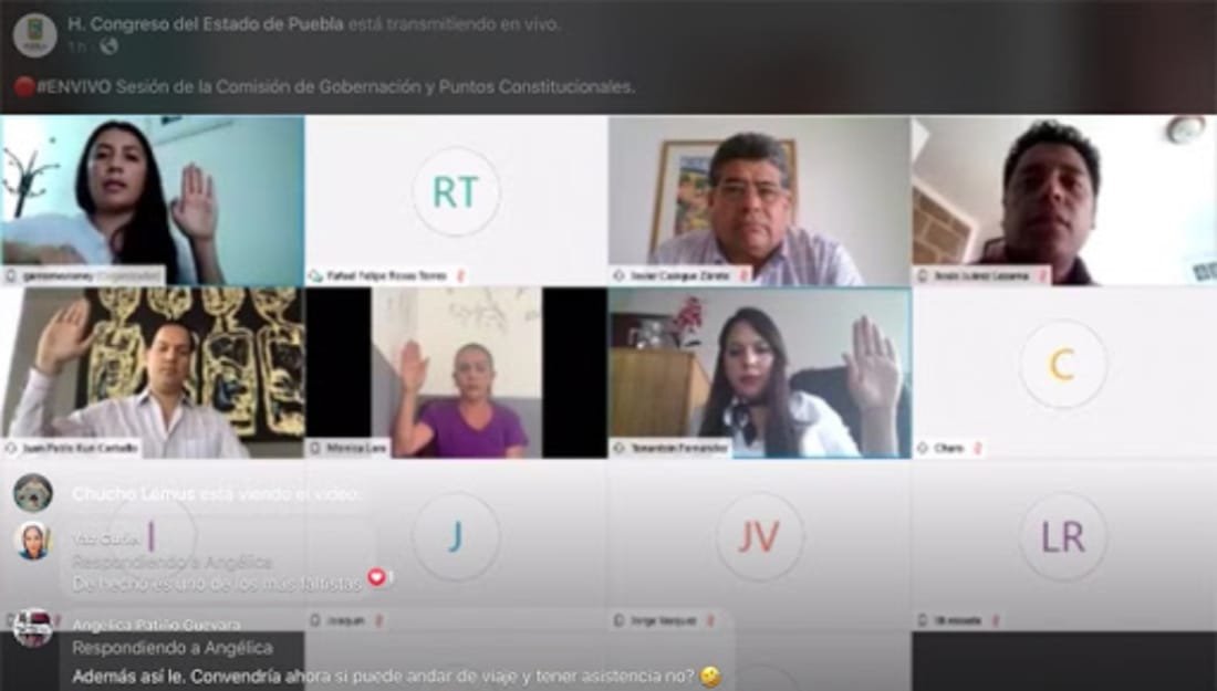 Insiste PAN en la ilegalidad de las sesiones virtuales del Congreso Insiste PAN en la ilegalidad de las sesiones virtuales del Congreso