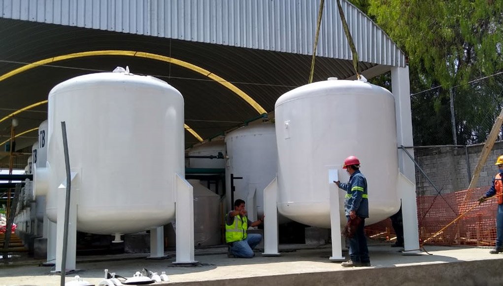 Agua de Puebla refuerza la limpieza y sanitización de Tanques de almacenamiento