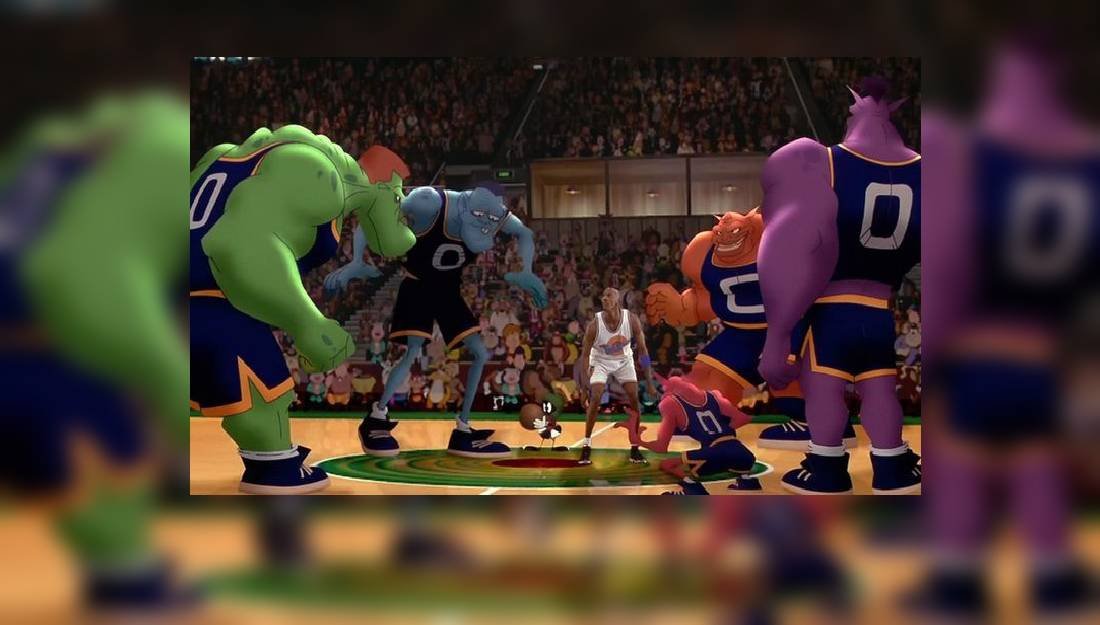 Michael Jordan en Space Jam y los Looney Tunes