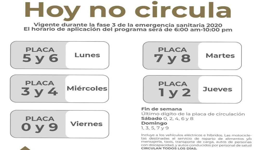 Anuncian detalles del programa ”Hoy no circula" en Puebla Revista Única