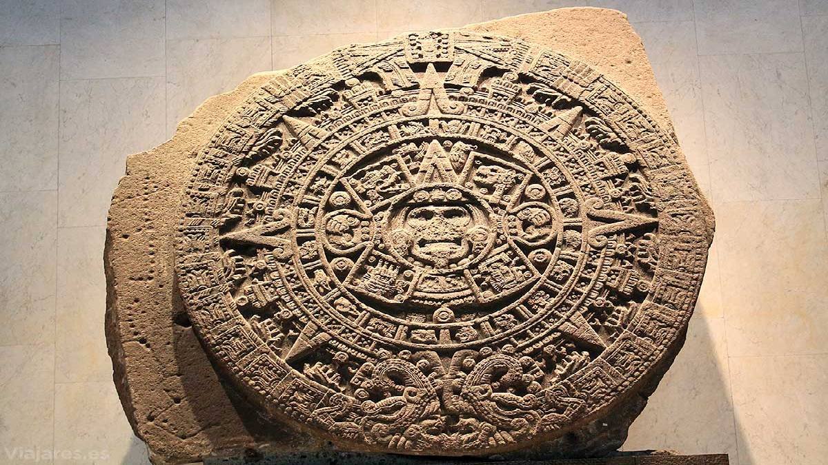 27 De Junio Calendario Azteca Llega Al Museo De Antropolog a E 