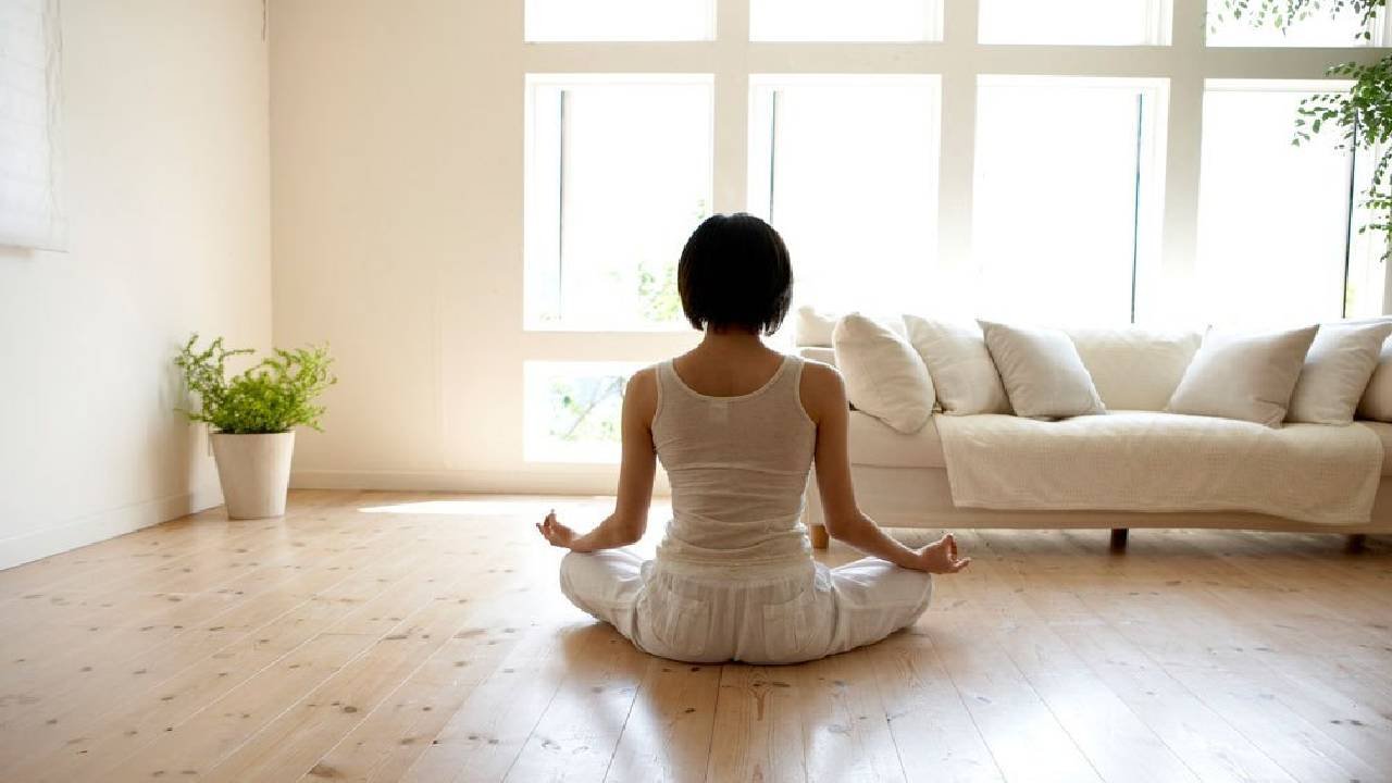 meditación en casa