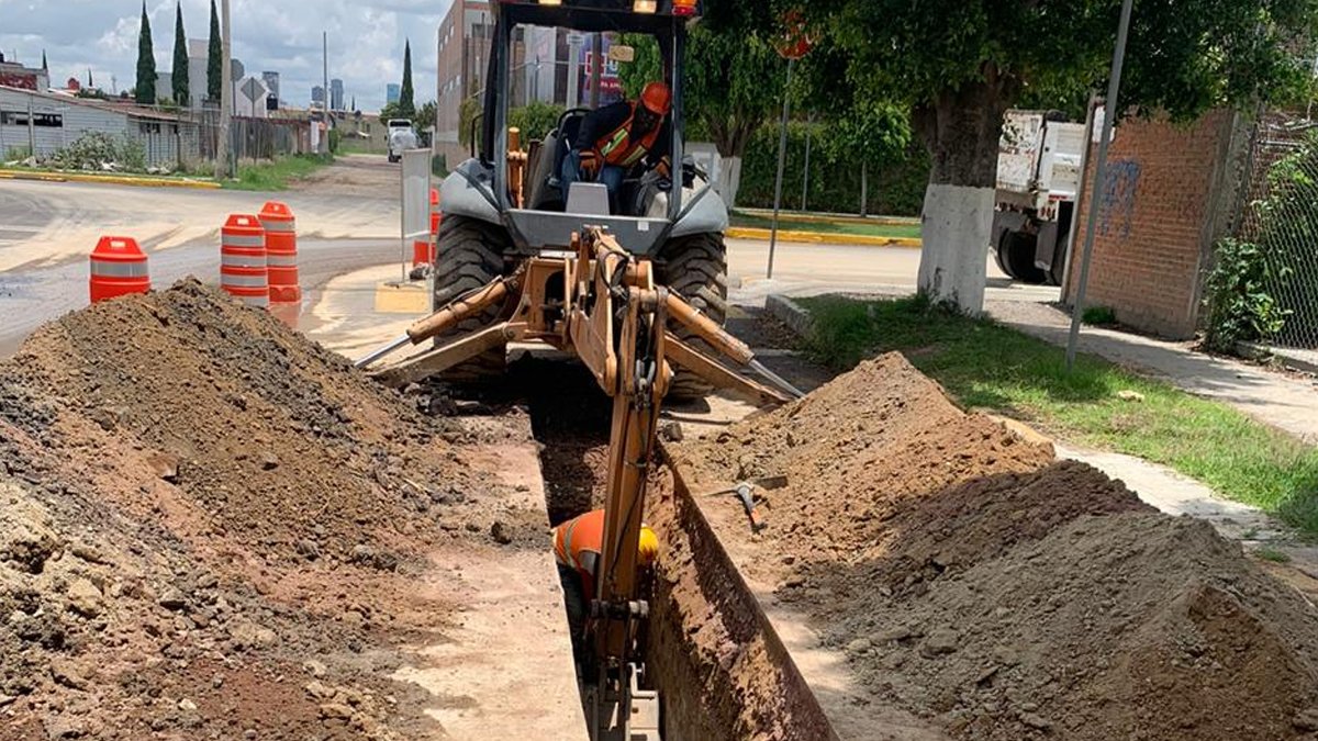 Agua de Puebla realiza Obra de Reforzamiento de la Línea de Conducción de agua, al poniente de la ciudad Agua de Puebla realiza Obra de Reforzamiento de la Línea de Conducción de agua, al poniente de la ciudad