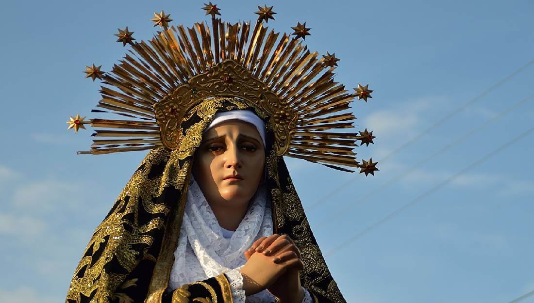 Hoy 15 de septiembre fiesta de Nuestra Señora de los Dolores