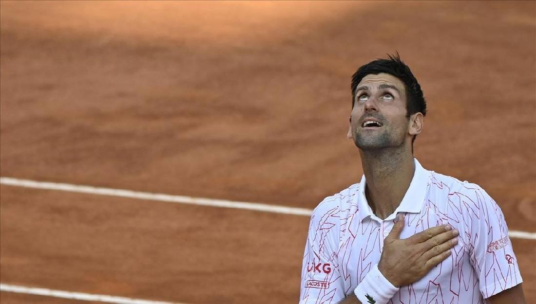 Novak Djokovic en plan grande