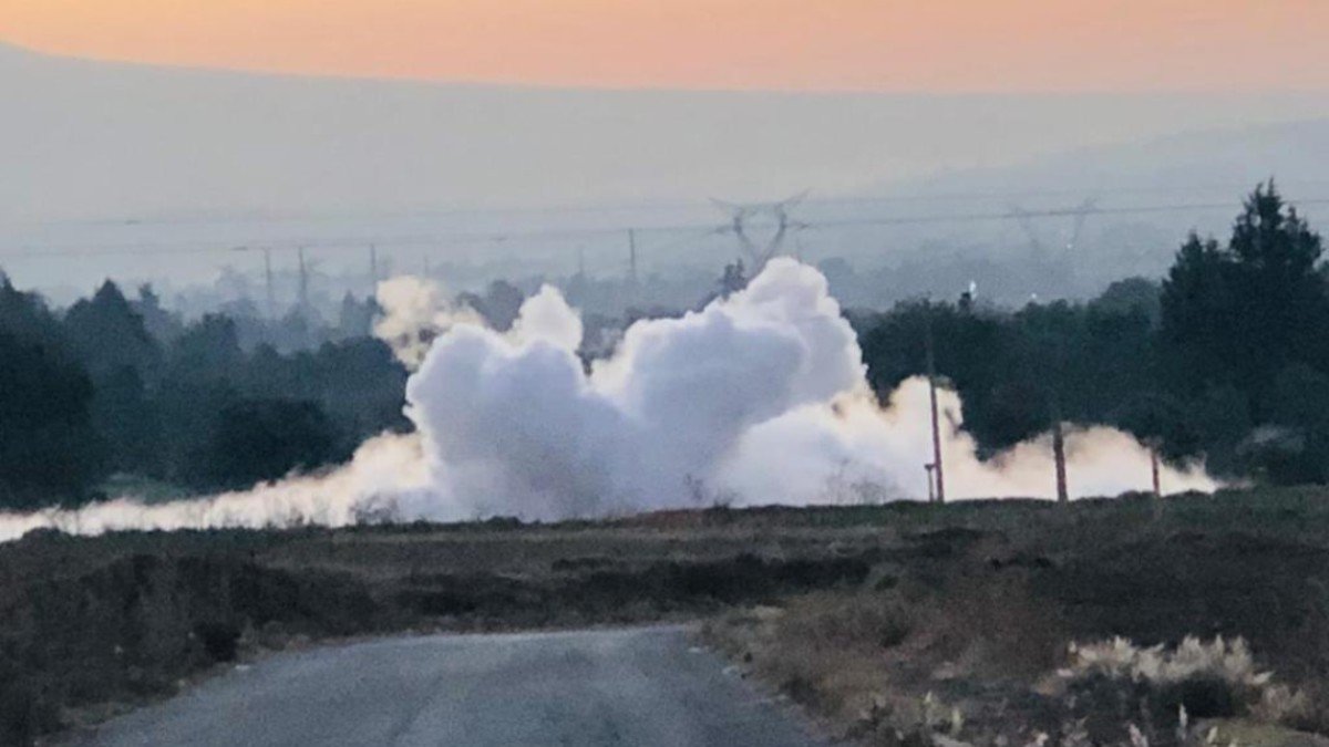 Evacúan a población de colonia de Texmelucan ante fuga de gas Evacúan a población de colonia de Texmelucan ante fuga de gas