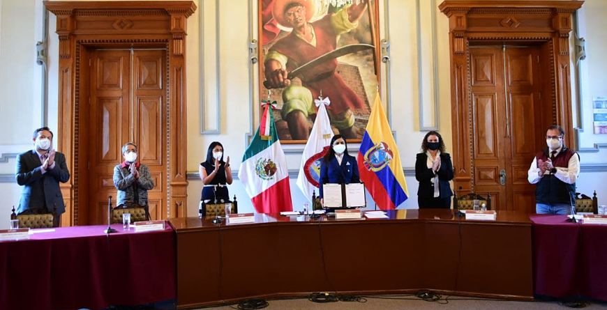 Ayuntamiento de Puebla se hermana con la Provincia de Pichincha en Ecuador