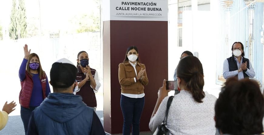 Ayuntamiento de Puebla entrega obras al norte de la capital Ayuntamiento de Puebla entrega obras al norte de la capital