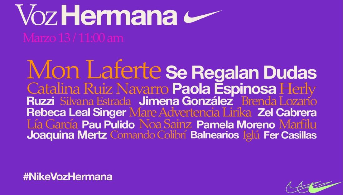 Voz hermana por Nike