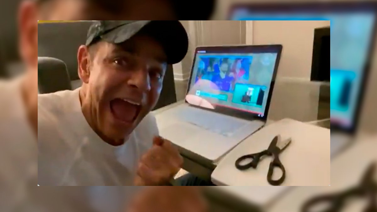 Festejan Derbez y Ludovico Peluche el campeonato de Cruz Azul Festejan Derbez y Ludovico Peluche el campeonato de Cruz Azul