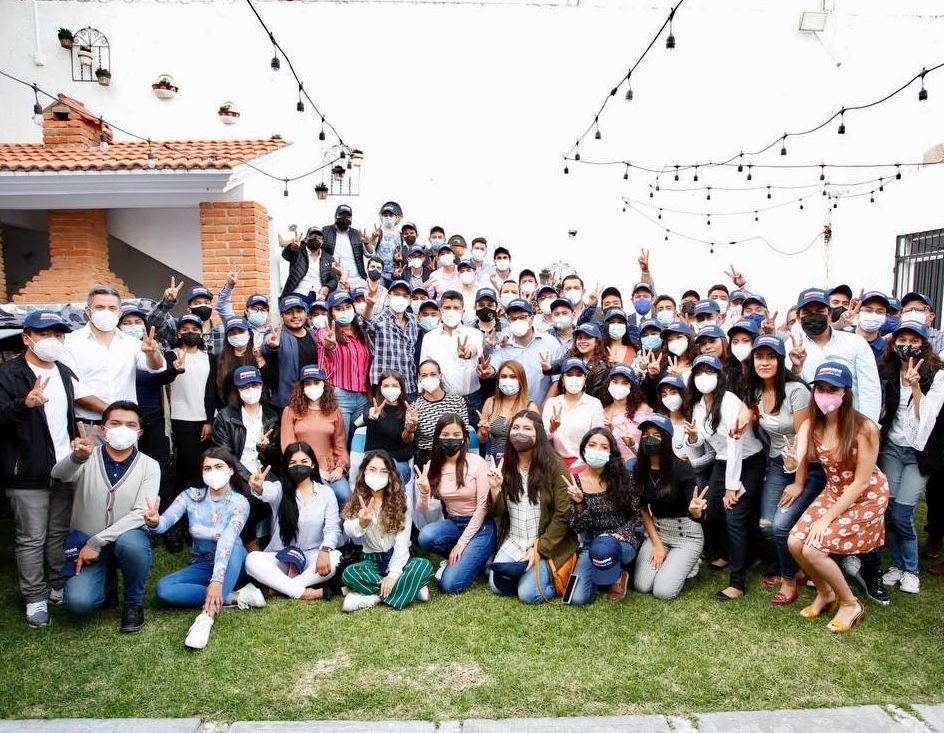 Jóvenes, protagonistas para corregir el rumbo de Puebla: Rivera Pérez Jóvenes, protagonistas para corregir el rumbo de Puebla: Rivera Pérez