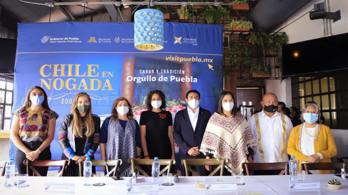 Extiende Turismo promoción por “200 Años del Chile en Nogada” chiles en nogada