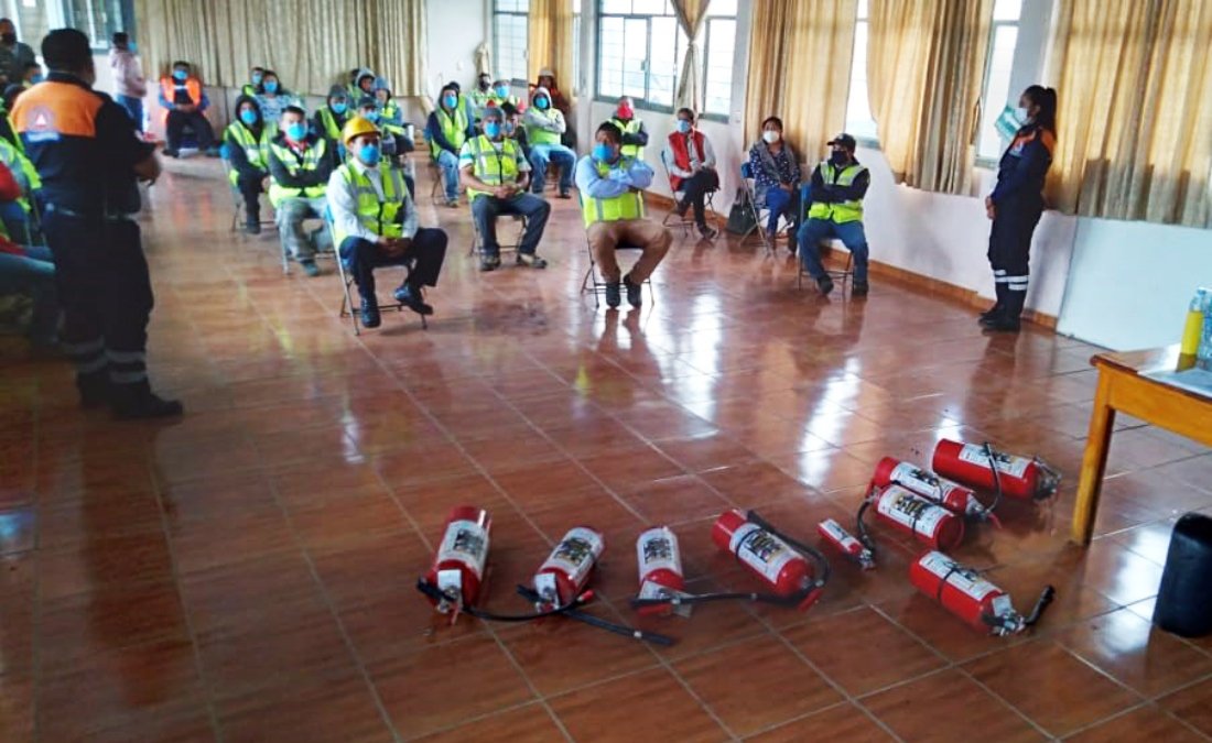 curso de manejo de extintores