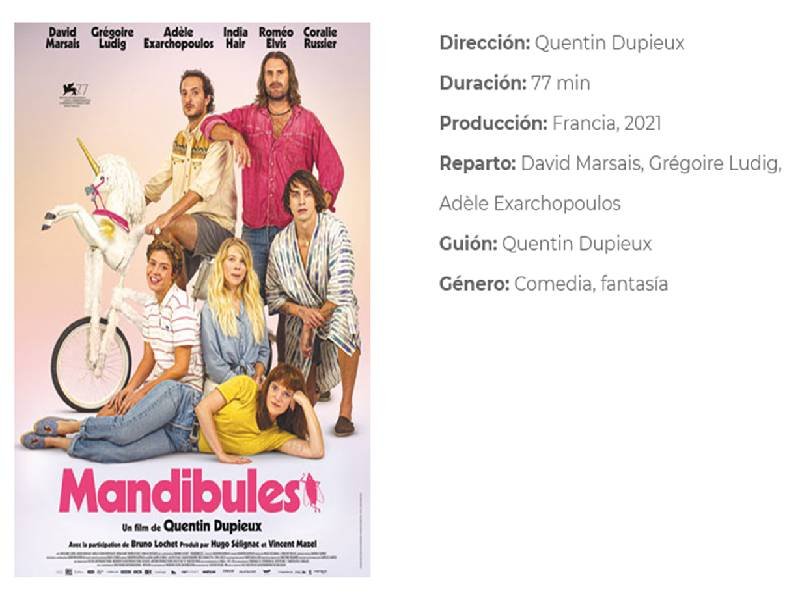 25º Tour de Cine Francés  mandibulas