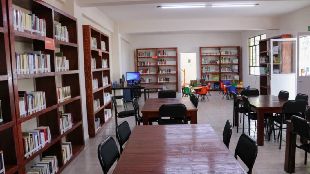Inaugura Cultura Biblioteca Pública en Nicolás Bravo; suman 618 en Puebla
