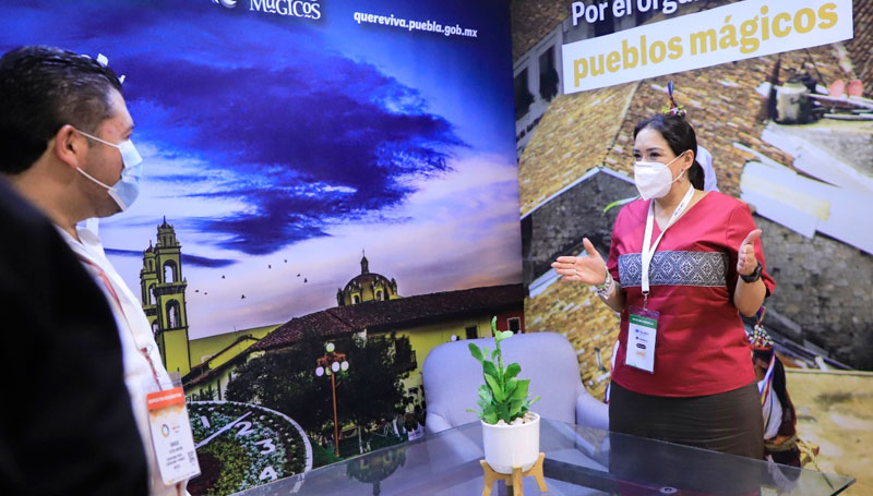 Arranca la promoción de Puebla en el Tianguis Turístico Mérida 2021 Arranca la promoción de Puebla en el Tianguis Turístico Mérida 2021