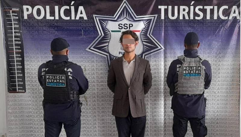 De artista a presunto traficante de animales, Policía Turística detiene a Esteban F. por intentar vender un mono araña detencion