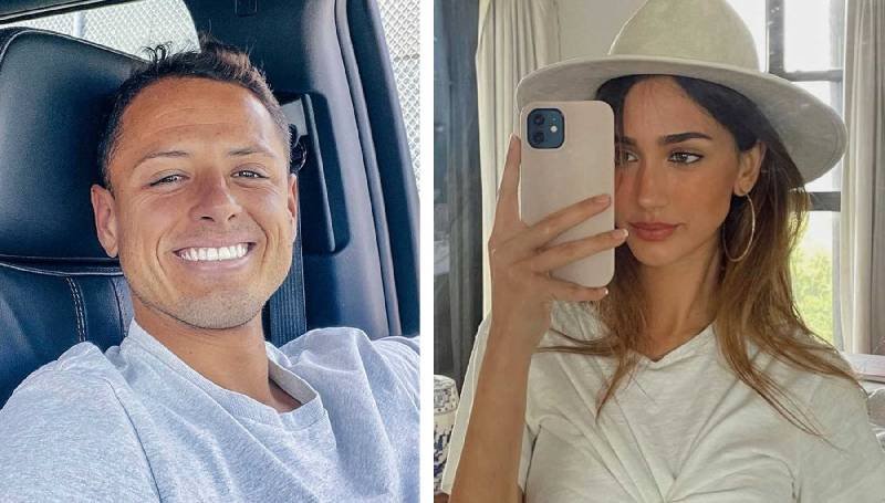 Chicharito y su novia Nicole