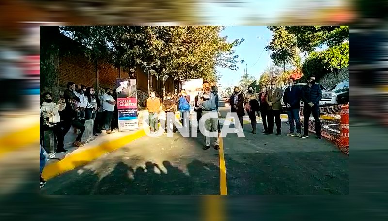 Apertura Eduardo Rivera calle en Camino Real Apertura Eduardo Rivera calle en Camino Real