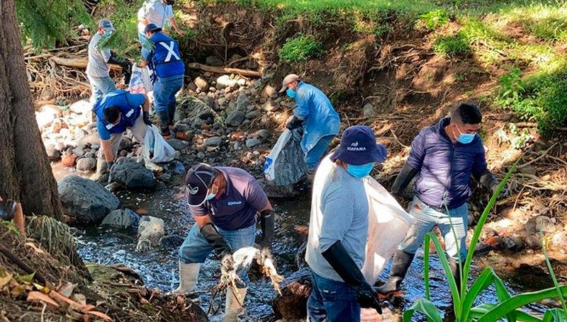 Intensificará Gobierno Municipal las jornadas de limpieza en ríos y barrancas, ante próxima temporada de lluvias Intensificará Gobierno Municipal las jornadas de limpieza en ríos y barrancas, ante próxima temporada de lluvias