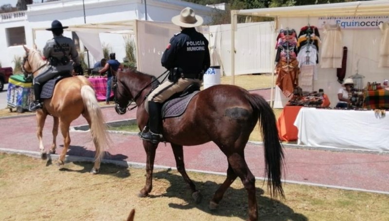 Implementan Operativo Equinoccio en zona de la Pirámide de Cholula Implementan Operativo Equinoccio en zona de la Pirámide de Cholula