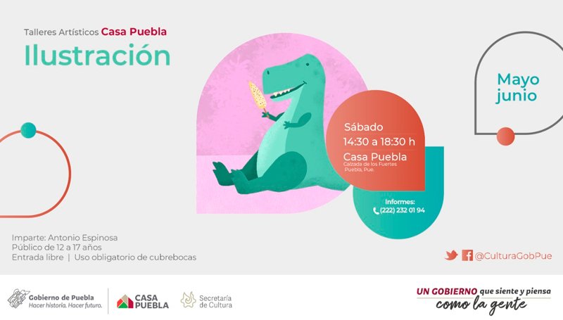 Ofrecen talleres de danza, pintura y telares en Casa Puebla