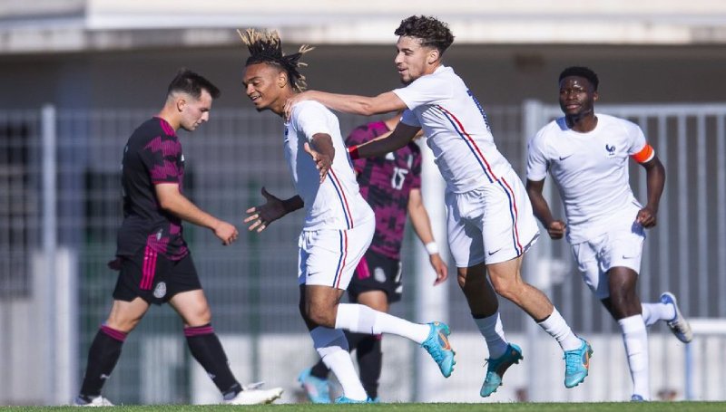 El Tri sub 21 fue goleado por Francia en el Maurice Revello Tri sub21 v/s Francia