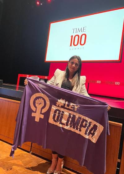 Olimpia Coral, una de las personas más influyentes del mundo por la revista Time