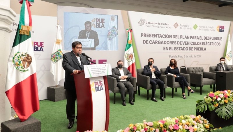 Presenta Puebla el Plan para el Despliegue de Cargadores de Vehículos Eléctricos Presenta Puebla el Plan para el Despliegue de Cargadores de Vehículos Eléctricos