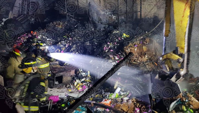 Instruye alcalde a intensificar la revisión de recicladoras por incendios en menos de una semana revisión de recicladoras